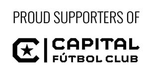 Badge of PROUD SUPPORTERS OF C | CAPITAL FUTBOL CLUB